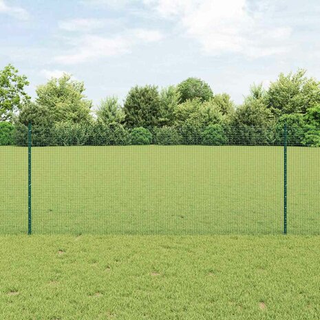 Tuinhek Set Set van 2 Groen Staal Middelgroot Duurzaam 1