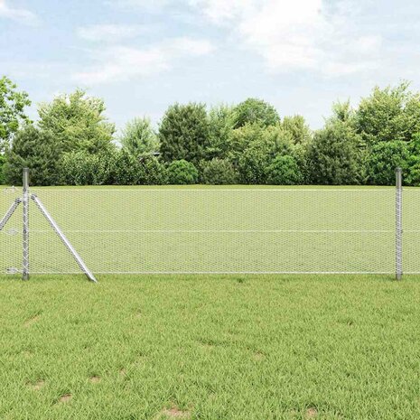 Hexagon Tuinhek 0,4x2,5 m Gegalvaniseerd Staal 1