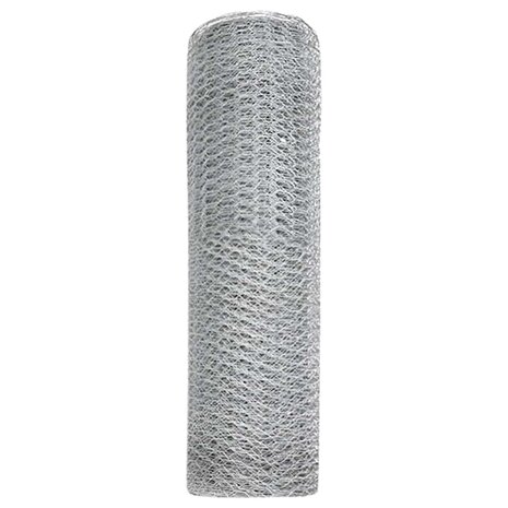 Hexagon Tuinhek 0,4x2,5 m Gegalvaniseerd Staal 4