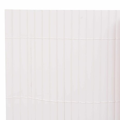 Tuinhek Dubbelzijdig PVC 150x300 cm Wit 3