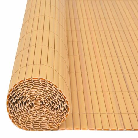 Tuinhek Dubbelzijdig PVC 150x300 cm Geel 2