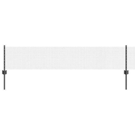 Gelast Draadhek met 5 U Posts Grijs 0.4 x 10 m Staal 1