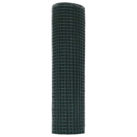 Gelaste Draadhek Groen 0.4x10 m Staal 4