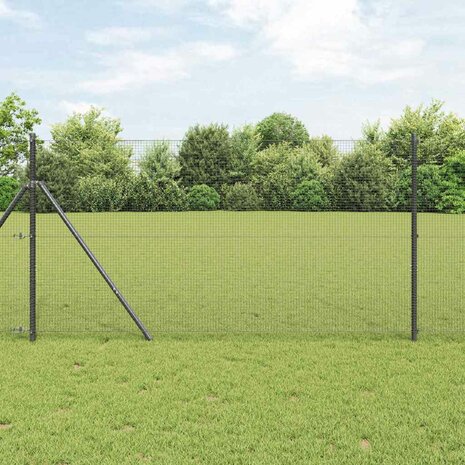 Gelast Draadhek - Grijs - 1.4 x 10 m - Staal 1