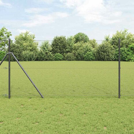 Gelast Draadhek Grijs 1,4 x 10 m Staal 1