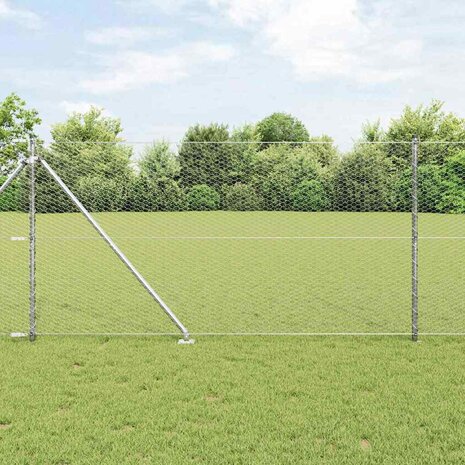 Hexagon Schutting 1.4x50 m Gegalvaniseerd Staal 1