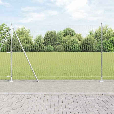 Hexagon Schutting 1,4x50 m Verzinkt Staal 1