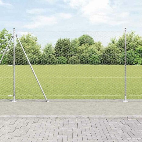 Hexagon Schutting 1.4x100 m Gegalvaniseerd Staal 1