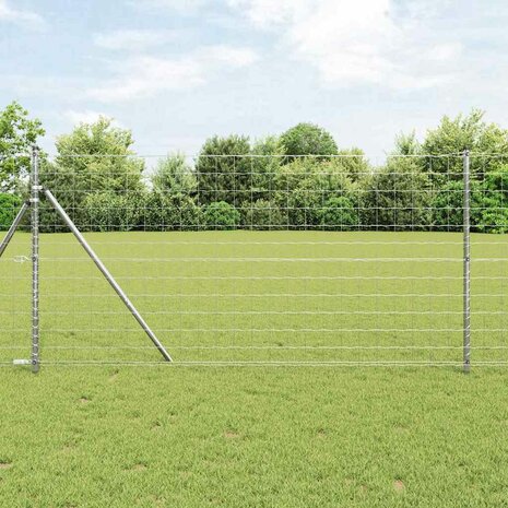 Euro Schutting 1x25 m Gegalvaniseerde Staal 1