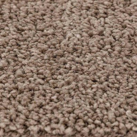 Badmat rechthoekig anti-slip 60x90 cm polypropeen bruin 5