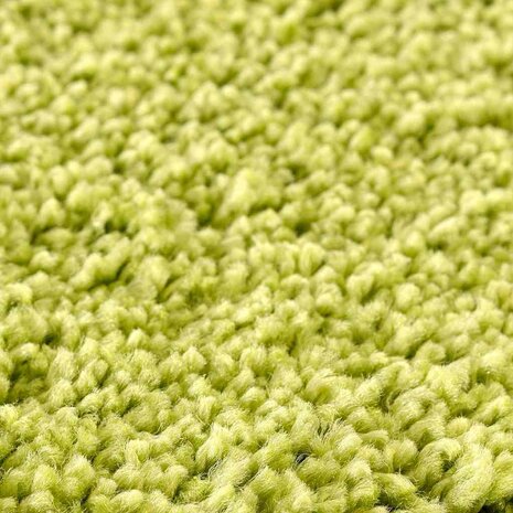 Badmat rechthoekig anti-slip 70x120 cm polypropeen groen 5