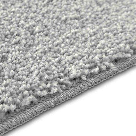 2-delige Badmattenset anti-slip polypropeen grijs 8