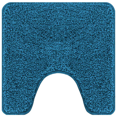 2-delige Badmattenset anti-slip polypropeen blauw 4