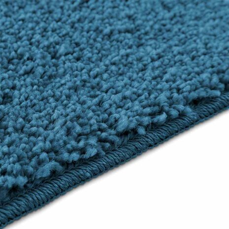 2-delige Badmattenset anti-slip polypropeen blauw 8