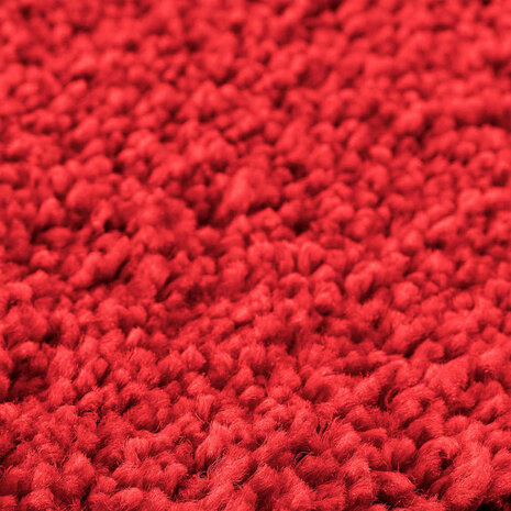 3-delige Badmattenset anti-slip polypropeen rood 8