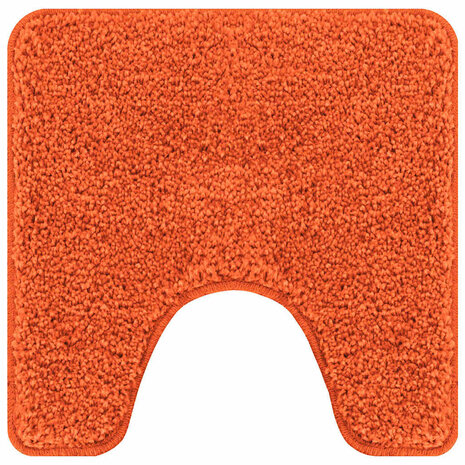 3-delige Badmattenset anti-slip polypropeen oranje 4