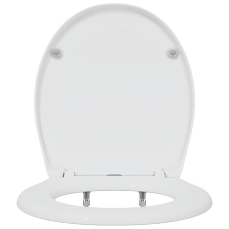 Toiletbril soft-close met quick-release Duroplast wit 5