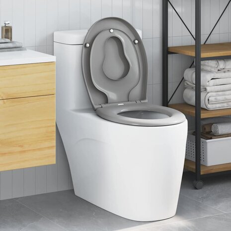 Toiletbril met kinderzitje en quick-release Duroplast 1