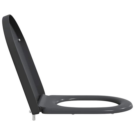 Toiletbril soft-close met quick-release Duroplast antraciet 5
