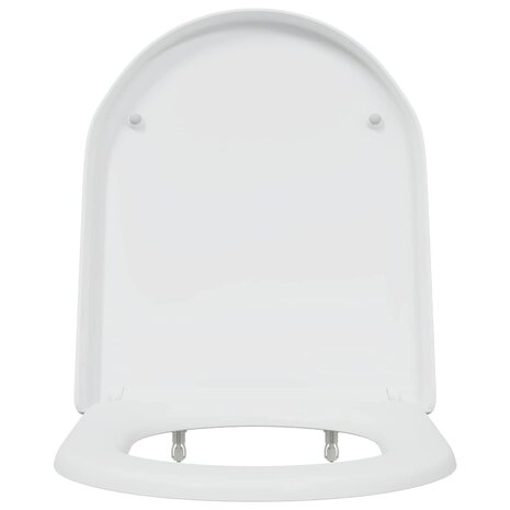 Toiletbril soft-close met quick-release Duroplast wit 4