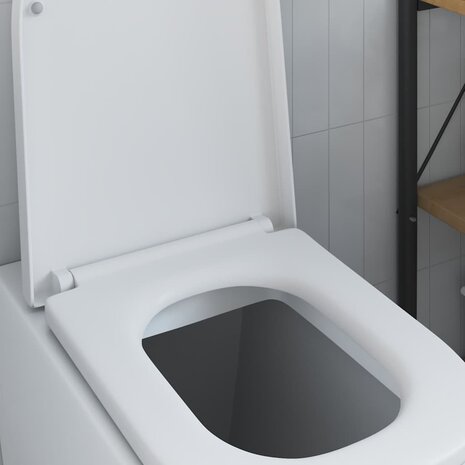 Toiletbril soft-close met quick-release Duroplast wit 3