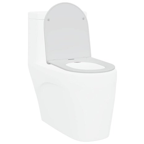 Toiletbril soft-close met quick-release Duroplast wit 2
