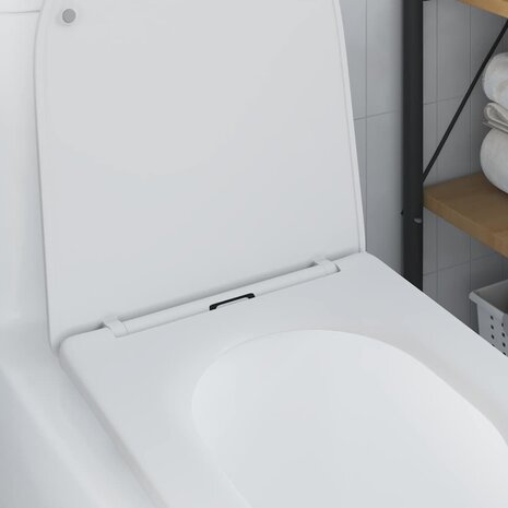 Toiletbril soft-close met quick-release Duroplast wit 3