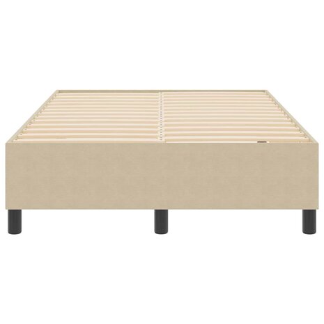 Boxspring Lichtgroen Grijs Klein Tweepersoons Velours 5