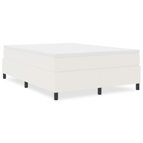 Boxspringbed Crème 140x200 cm Corduroy Stof 3