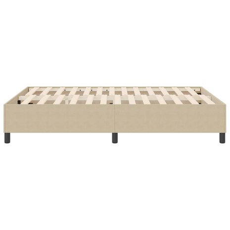 Boxspring Bed Lichtgroen Grijs 140x200 cm Corduroy Stof 6
