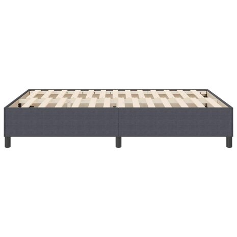 Boxspringbed Donkergrijs 140x200 cm Corduroy Stof 6
