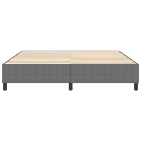 Boxspring Lichtgrijs Super King Corduroy Stof 5