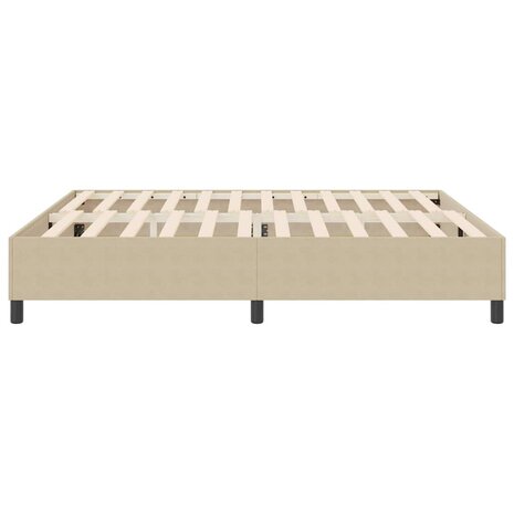 Boxspring Bed Lichtgroen Grijs Super King Corduroy Stof 6