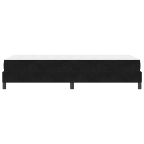 Boxspringbed met matras Zwart 80 x 200 cm Fluweel 8