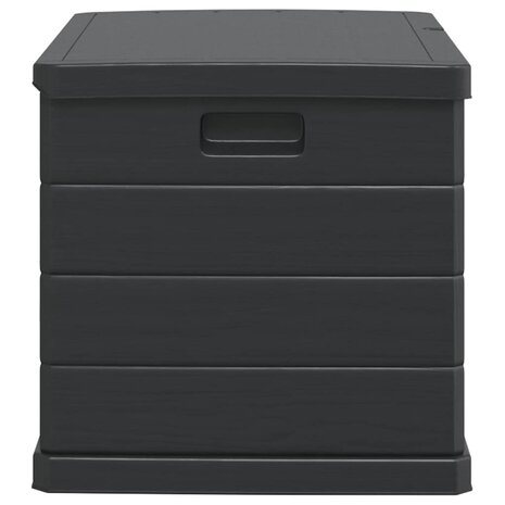 Tuinbox 77,5x54,5x53 cm 170 L kunststof grijs 7