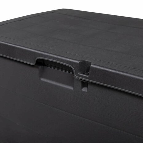 Tuinbox 77,5x54,5x53 cm 170 L kunststof grijs 8