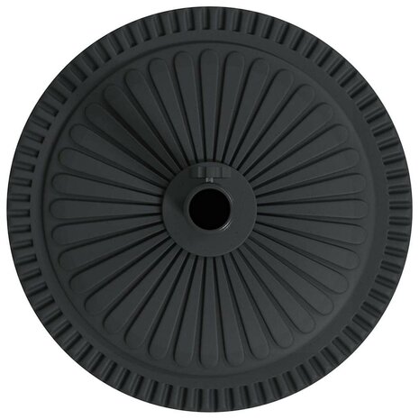 Parasolvoet met wielen rond voor Ø38-48 mm palen 13 kg 6