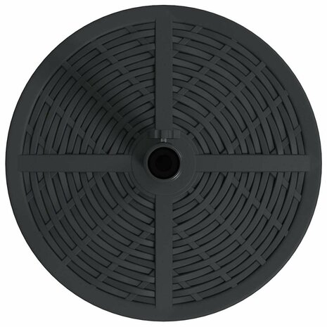 Parasolvoet met wielen rond voor Ø38-48 mm palen 13 kg 6