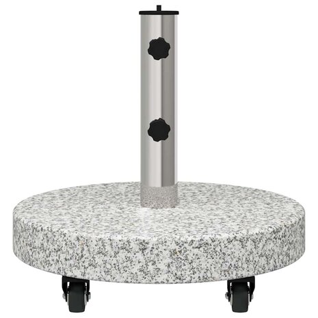 Parasolvoet Verstelbaar Grijs 45 x 45 x 42.5 cm Graniet en RVS 4