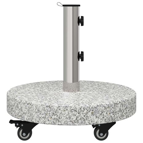 Parasolvoet Verstelbaar Grijs 45 x 45 x 42.5 cm Graniet en RVS 5