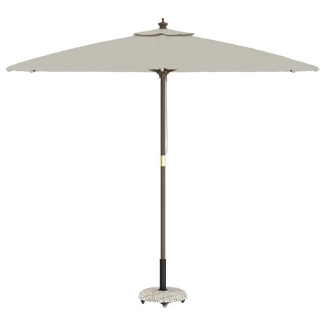 Parasolvoet met Wielen voor 37/42/52/58mm Palen Multicolor Beton 2