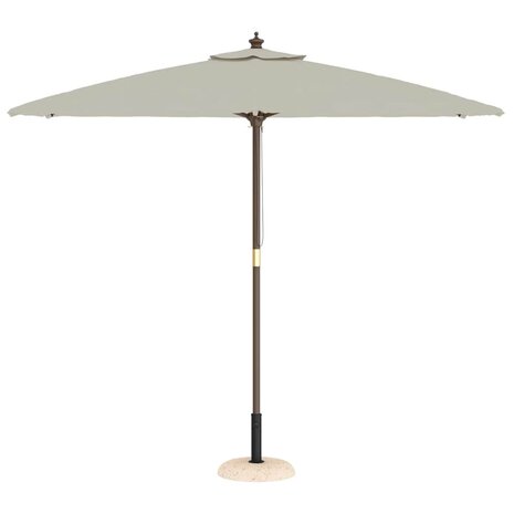 Parasolvoet voor 37/42/52/58 mm stokken, geel, beton, 20 kg 2