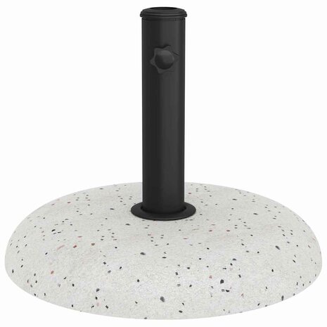 Parasolvoet voor 37/42/52/58mm Polen - Witte Betonnen 20 kg 4