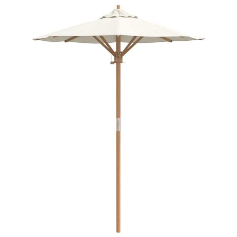 Parasol 150x210 cm bamboe crèmewit 3