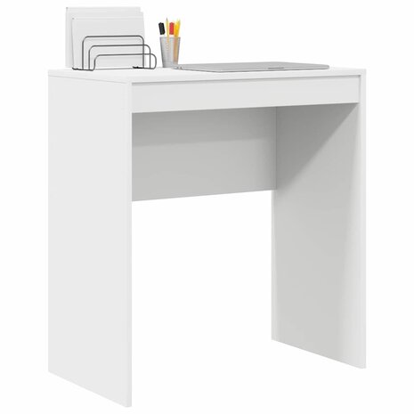 Bureau Wit 70x40x76 cm Geengineerd Hout 2