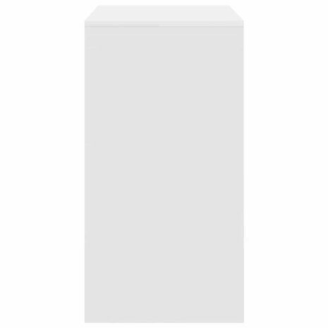 Bureau Wit 70x40x76 cm Geengineerd Hout 4