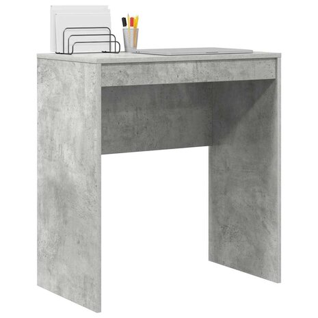 Bureau Betongrijs 70x40x76 cm Gelaagd Hout 2