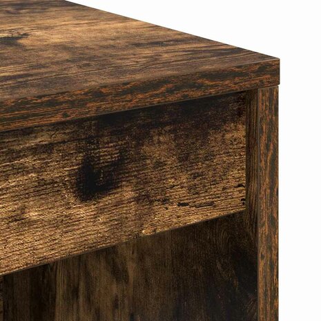 Bureau Gerookt Eiken 70x40x76 cm Geengineerd Hout 6