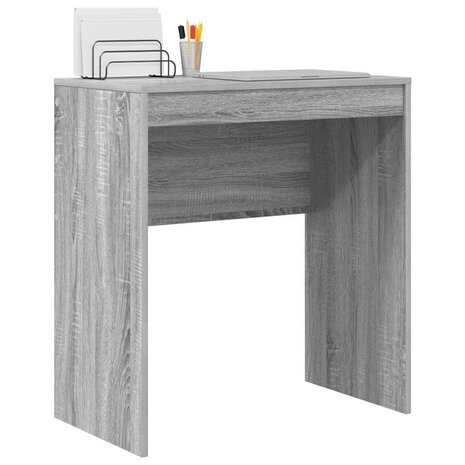 Bureau Grijs Sonoma 70x40x76 cm Gelaagd Hout 2