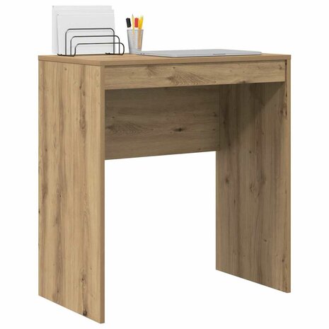 Bureau Artisan Eiken 70x40x76 cm Gelaagd Hout 2
